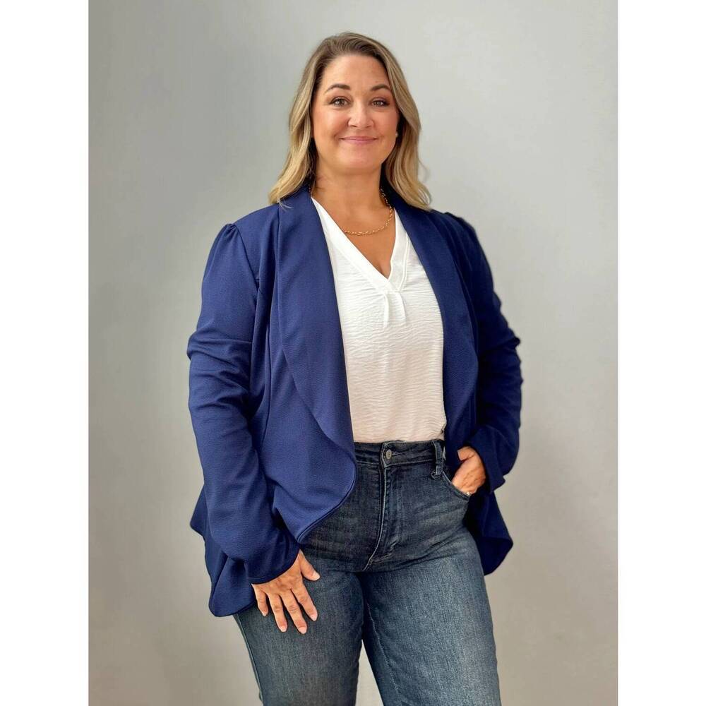 NEW HEIMISH USA boss babe blazer in navy